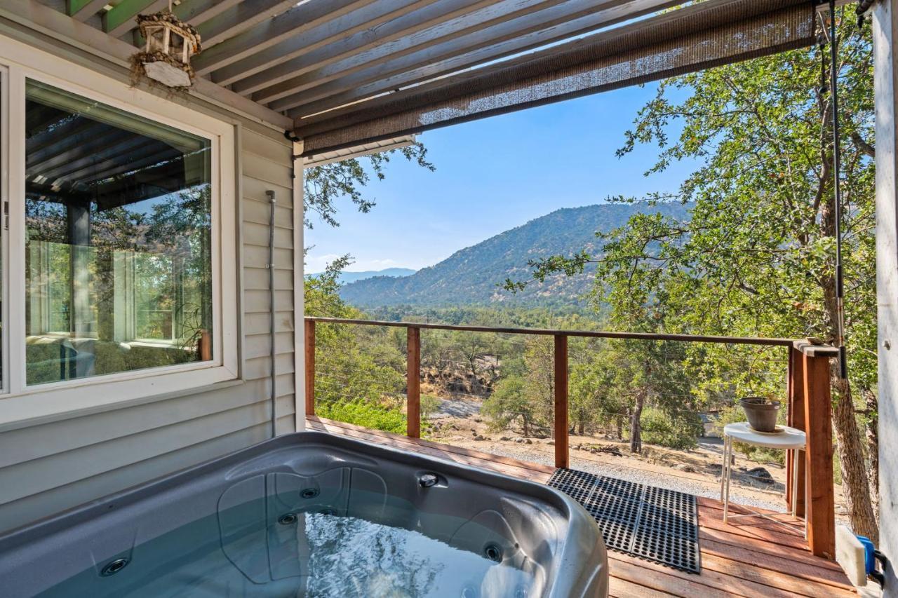 Views, Hot Tub, Outdoor Shower, 15M From Sequoia Three Rivers Exteriör bild